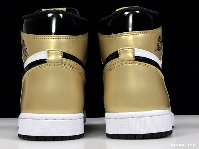 Rep Toe Jordan Retro High Air Glod 1 861428-007 0703